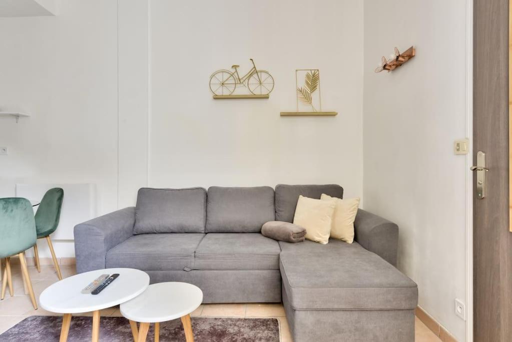Superbe Studio Vieux Nice 1 Min A Pied De La Plage Экстерьер фото