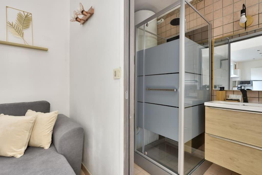 Superbe Studio Vieux Nice 1 Min A Pied De La Plage Экстерьер фото